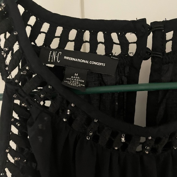 NWT INC Cold Shoulder Blouse - Picture 6 of 8